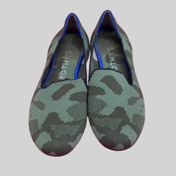 EUC Rothy's Loafer in Limited Edition Olive Camo (Women's 7) - Picture 3 of 3